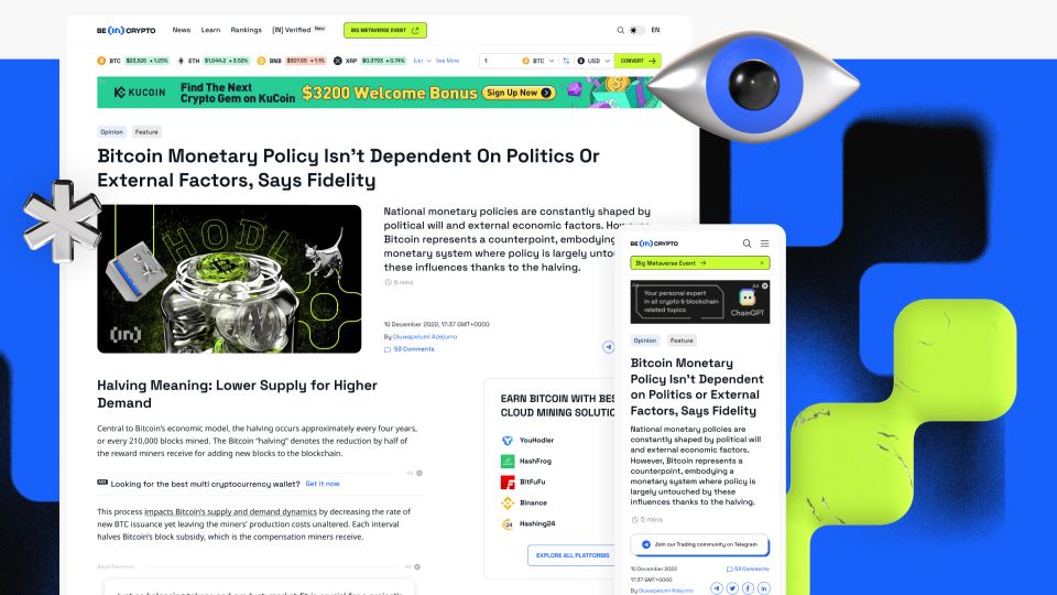 Homepage redesign