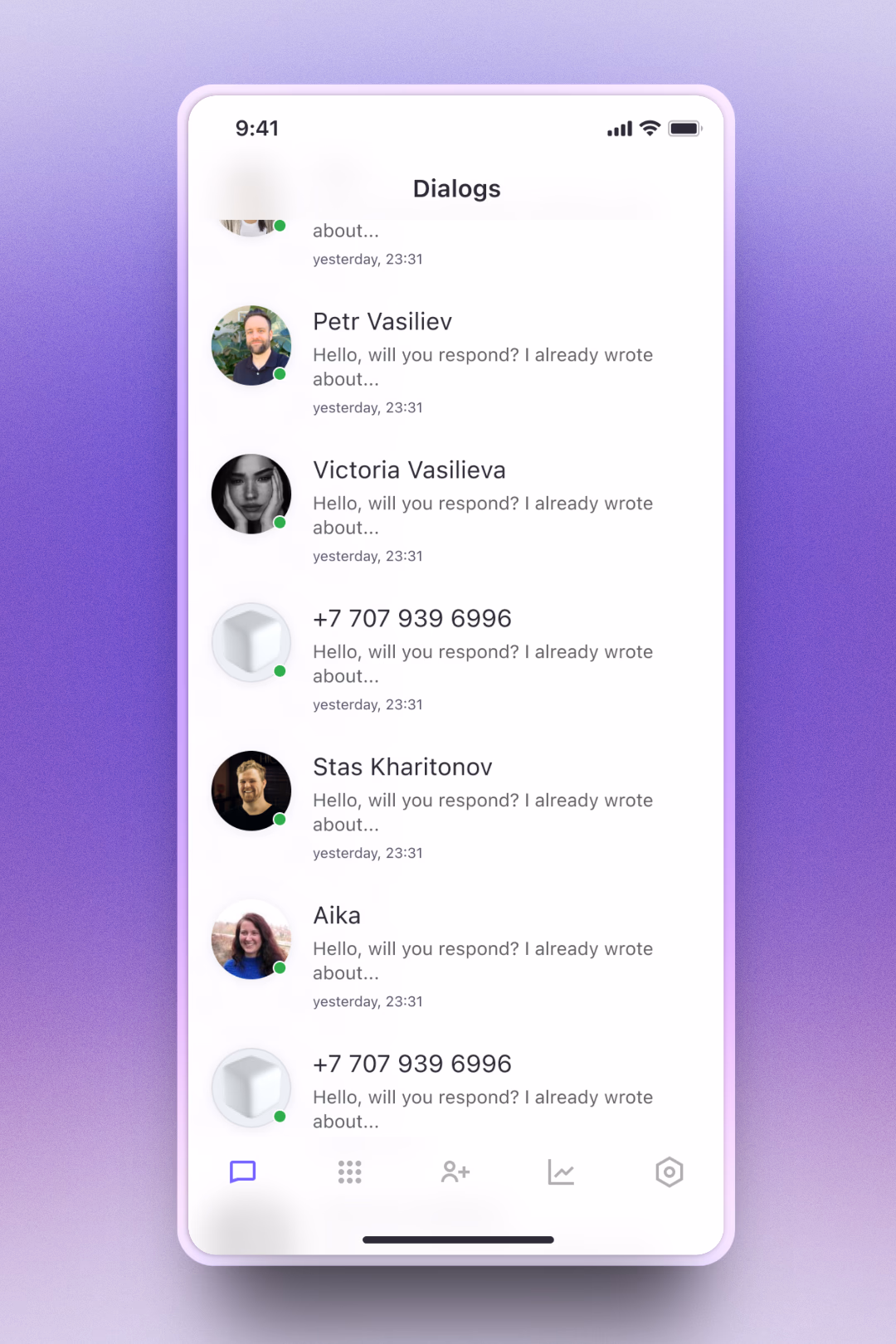 3beep dialogs app