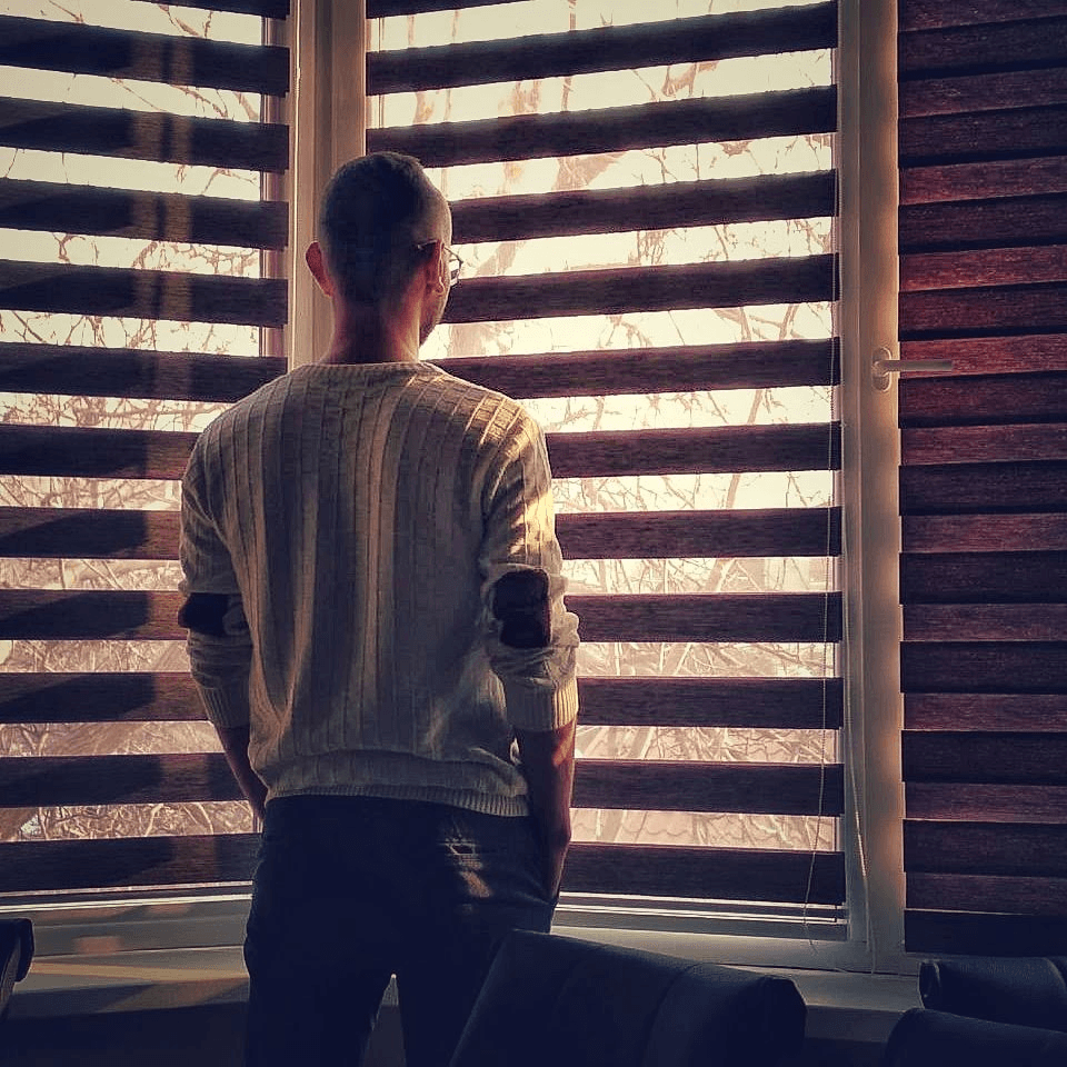 Staring out the window