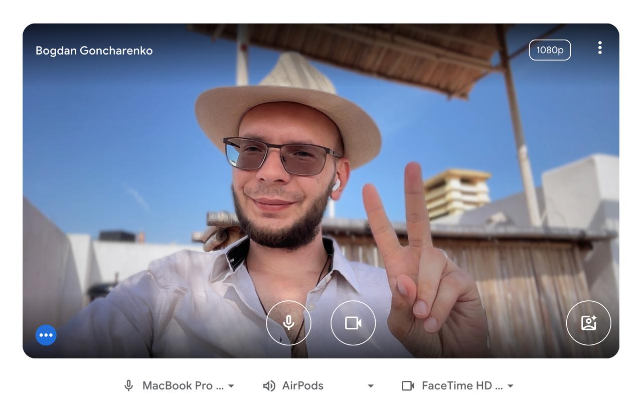FaceTime from Maldives